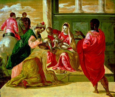 El Greco, Pokłon trzech króli - reprodukcja